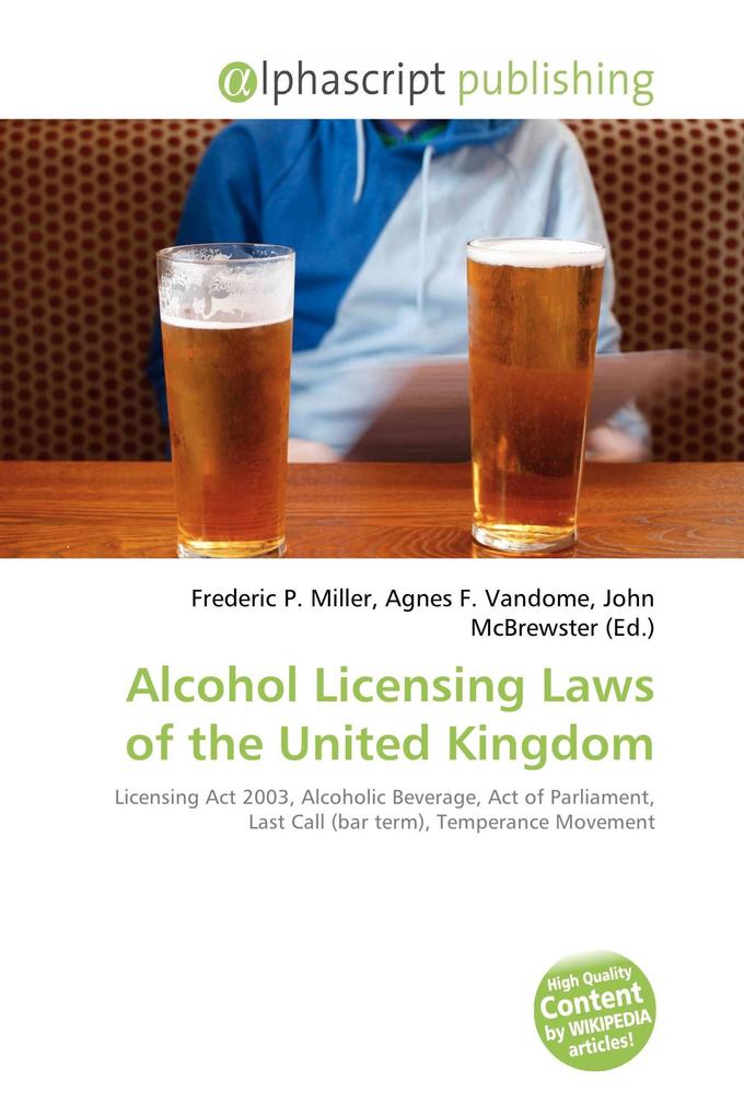 Alcohol Licensing Laws of the United Kingdom