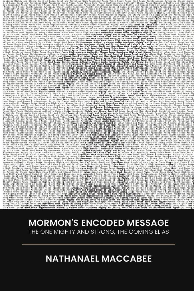 Mormon's Encoded Message