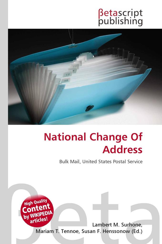National Change Of Address
