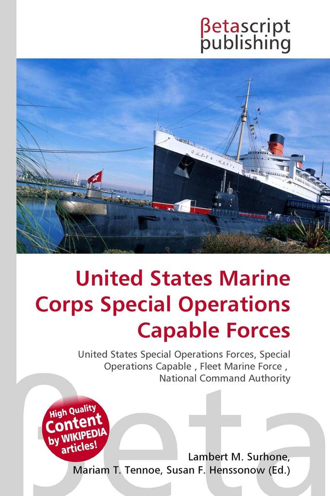 United States Marine Corps Special Operations Capable Forces