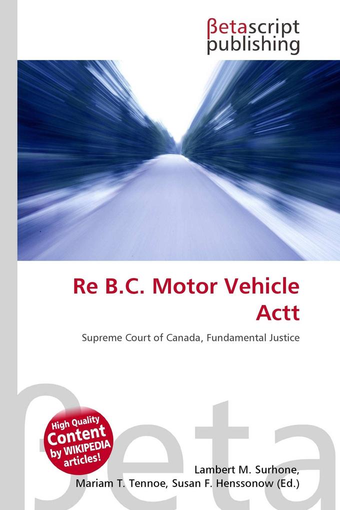 Re B.C. Motor Vehicle Actt