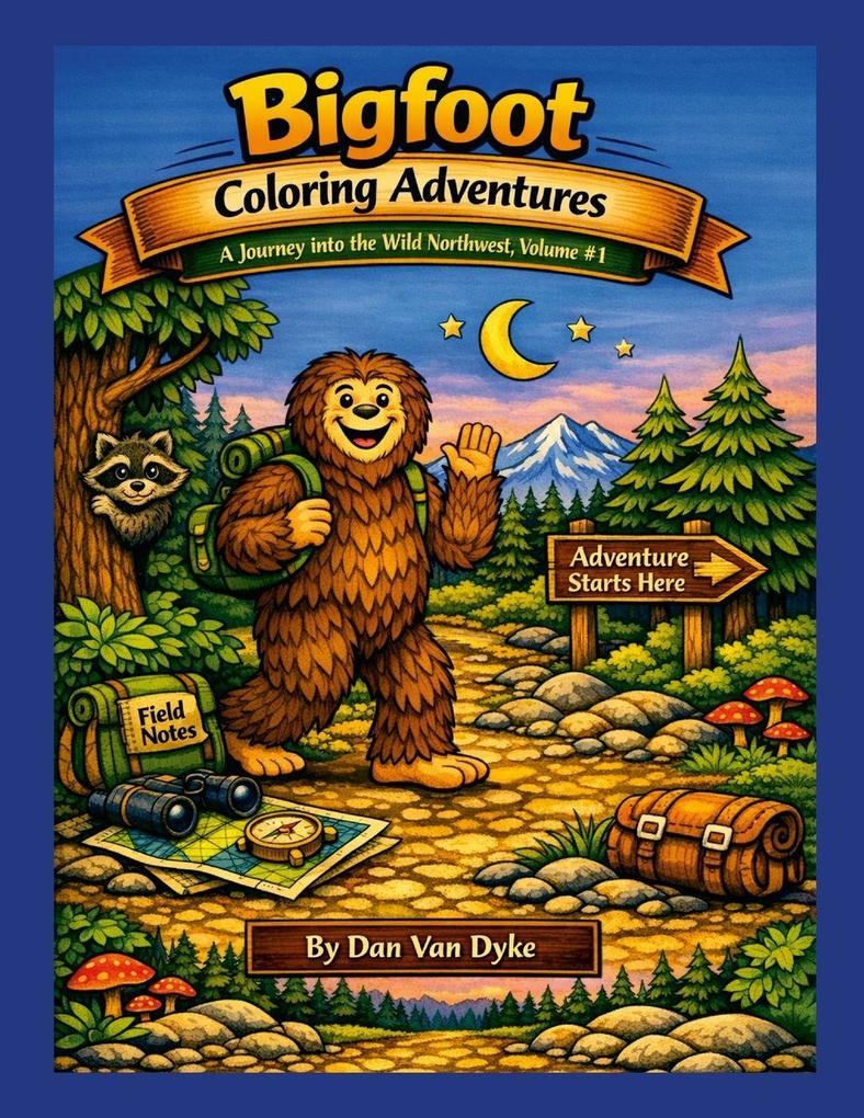 Bigfoot Coloring Adventures