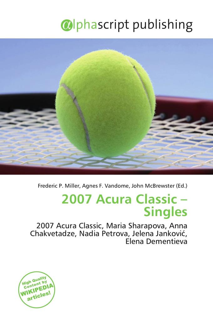 2007 Acura Classic - Singles