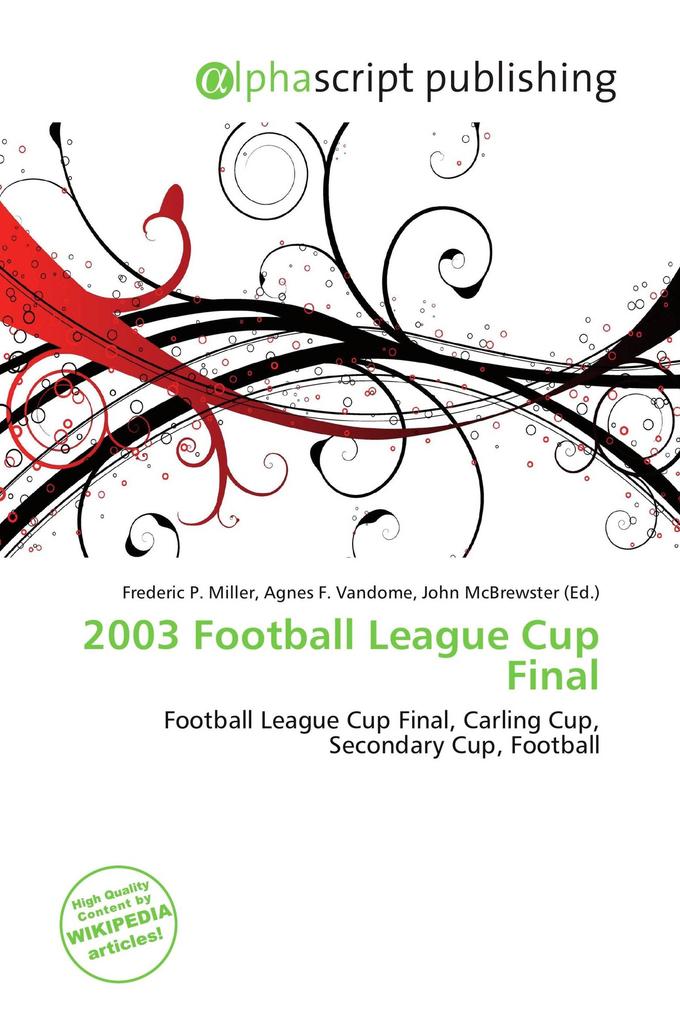 2003 Football League Cup Final