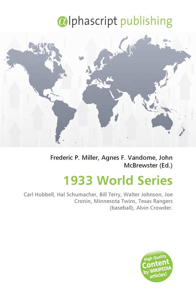 1933 World Series