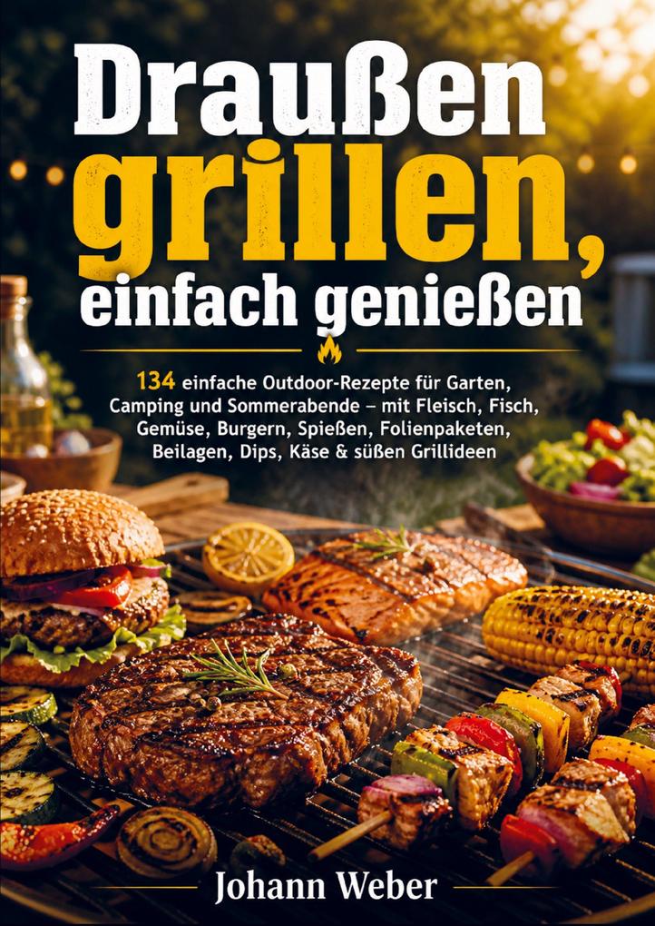Draußen grillen einfach genießen