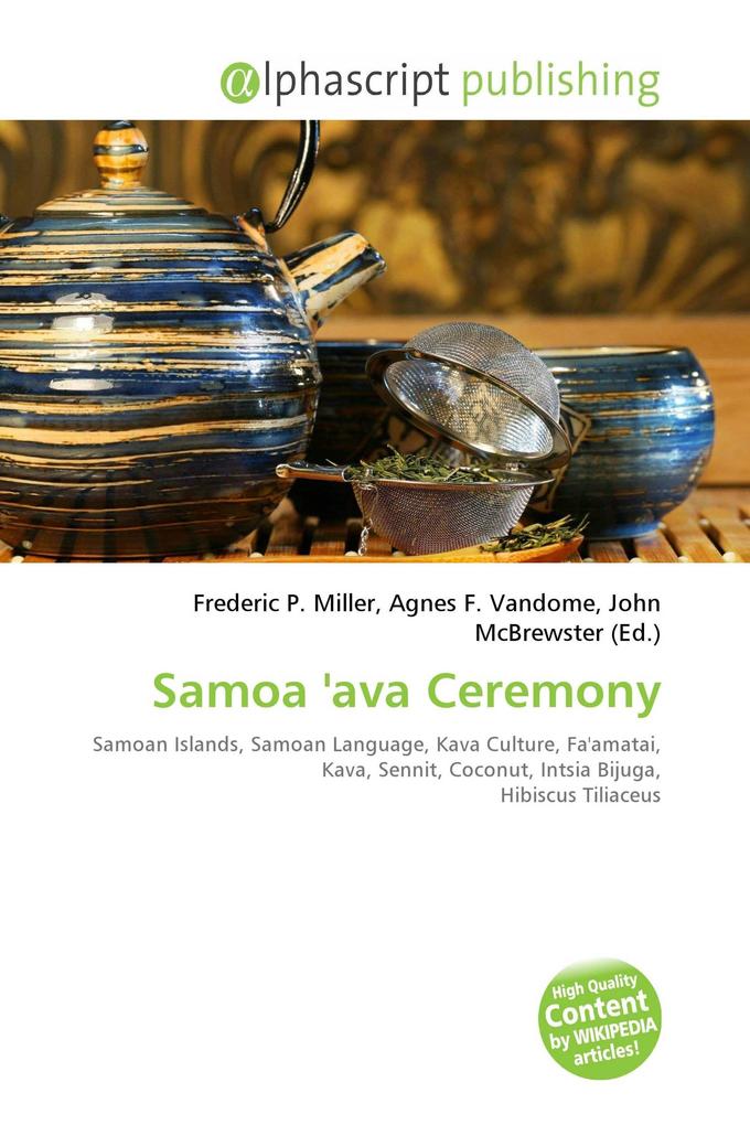 Samoa 'ava Ceremony