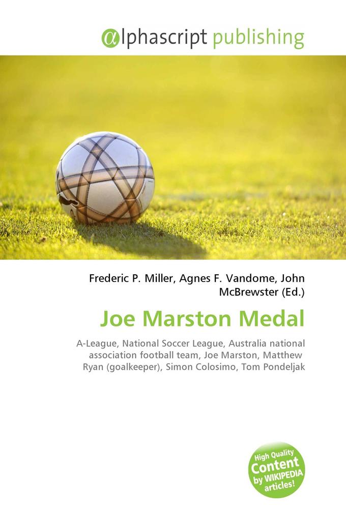 Joe Marston Medal