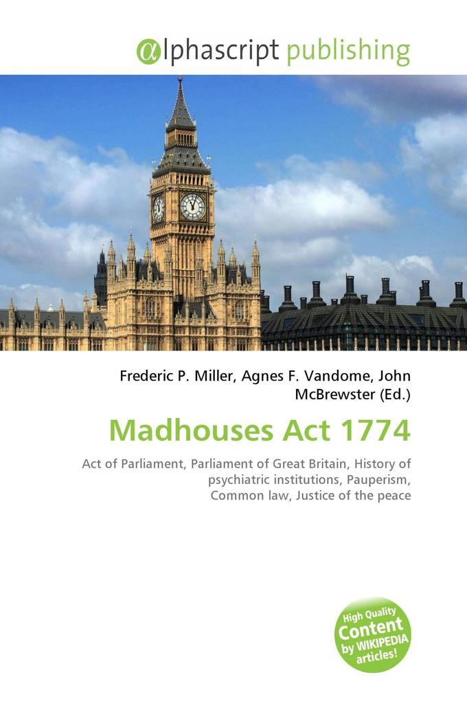 Madhouses Act 1774