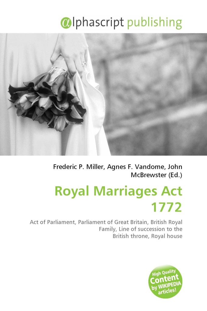 Royal Marriages Act 1772