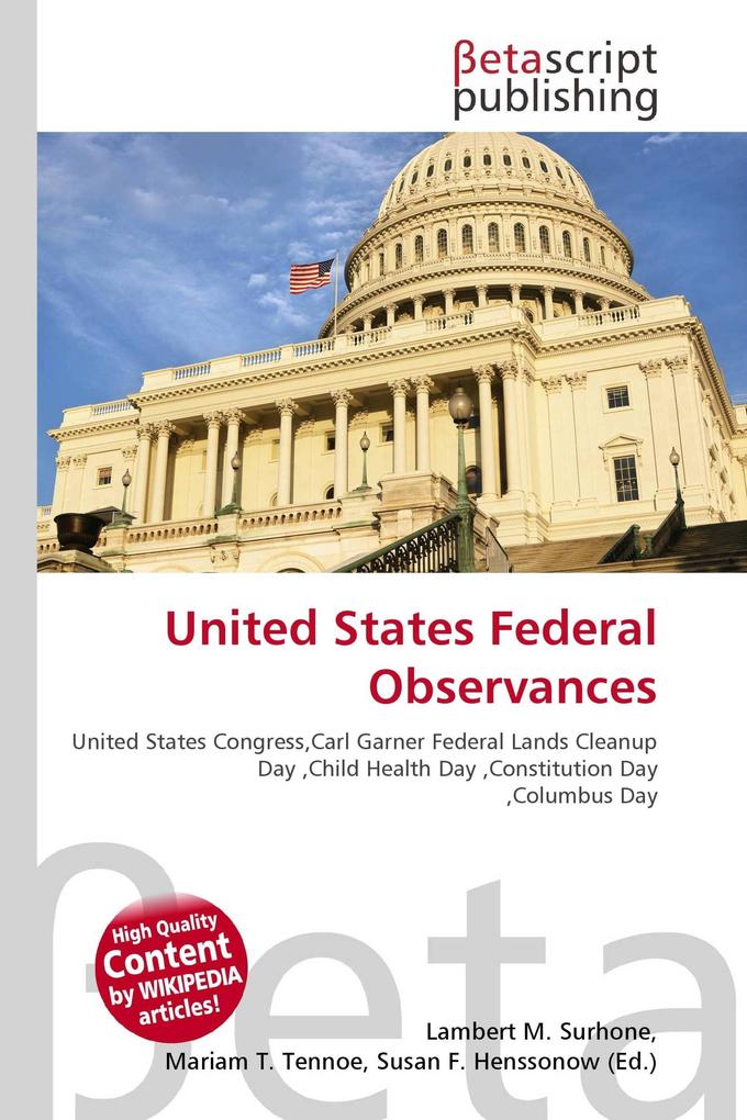 United States Federal Observances