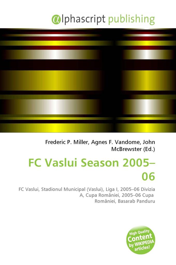 FC Vaslui Season 2005-06