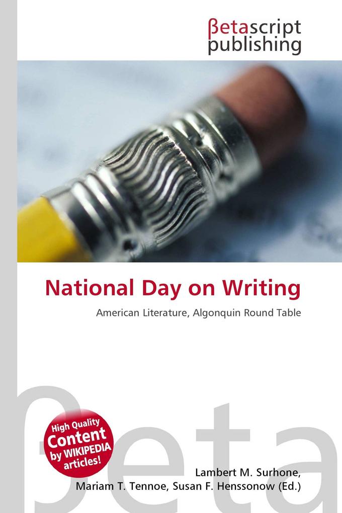 National Day on Writing