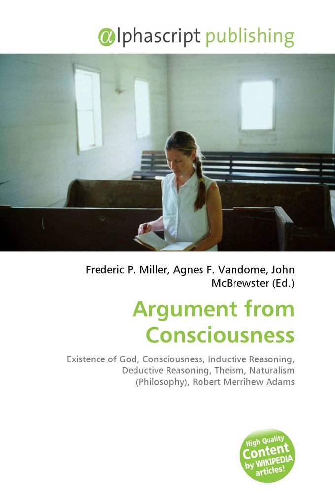 Argument from Consciousness