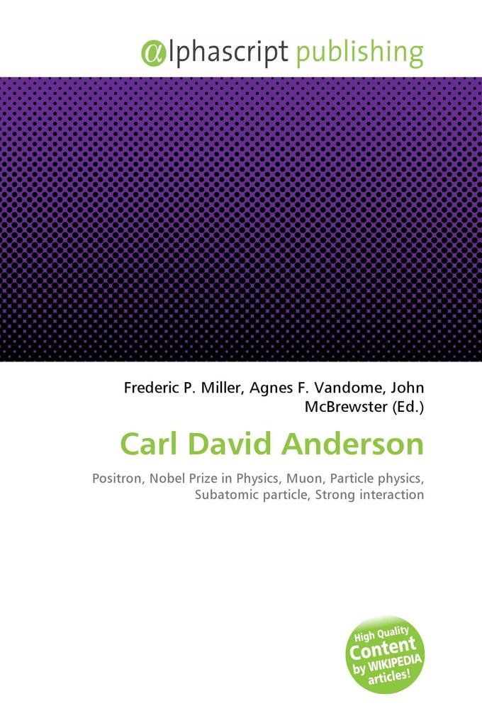 Carl David Anderson