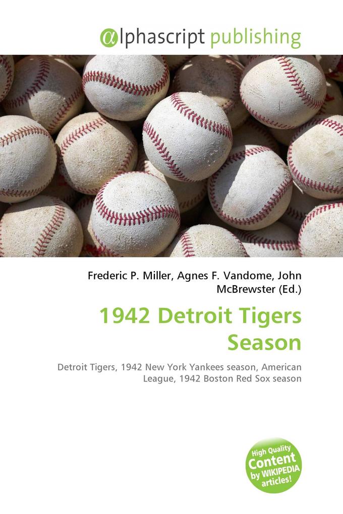 1942 Detroit Tigers Season