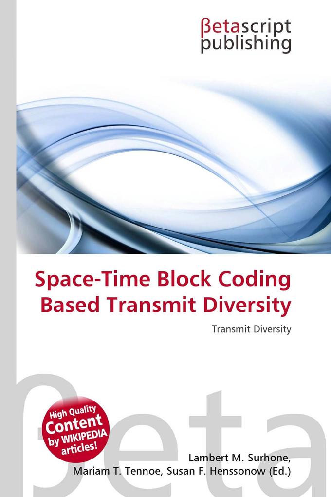Space-Time Block Coding Based Transmit Diversity