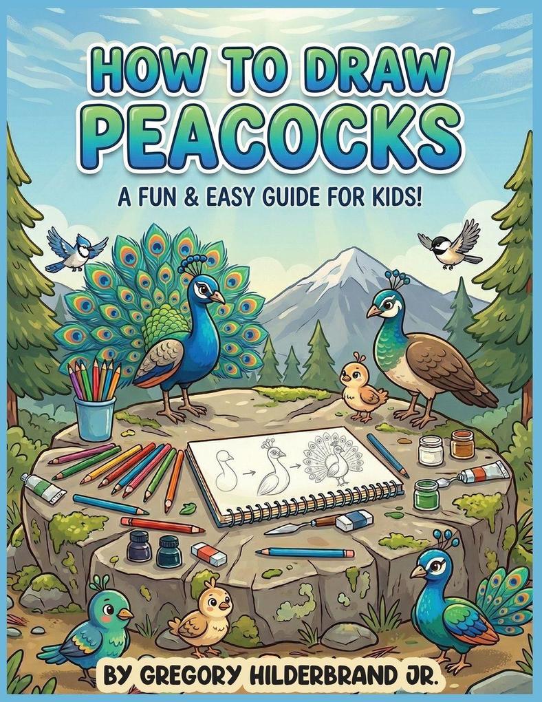 How to Draw Peacocks