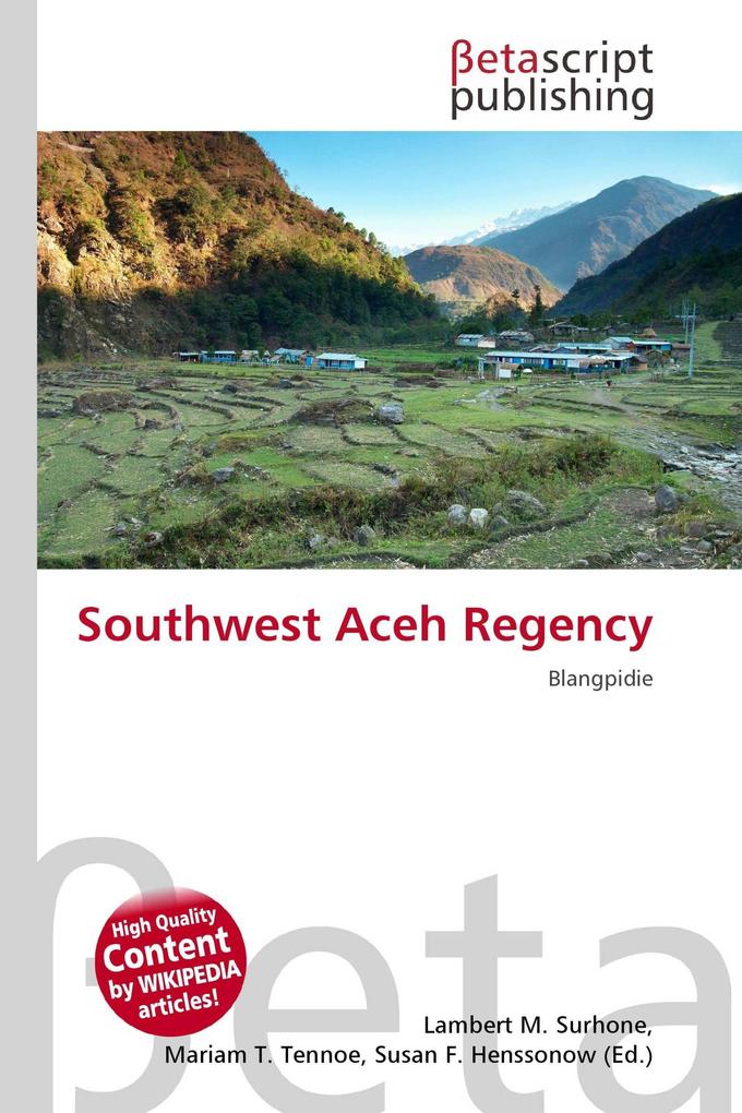 Southwest Aceh Regency
