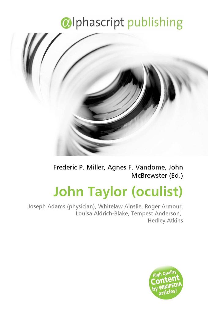 John Taylor (oculist)