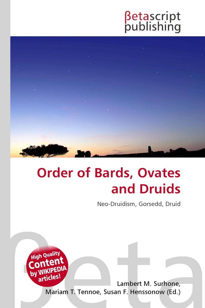Order of Bards Ovates and Druids