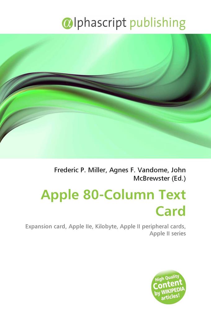 Apple 80-Column Text Card