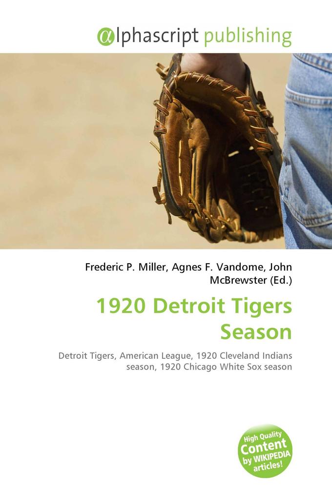 1920 Detroit Tigers Season