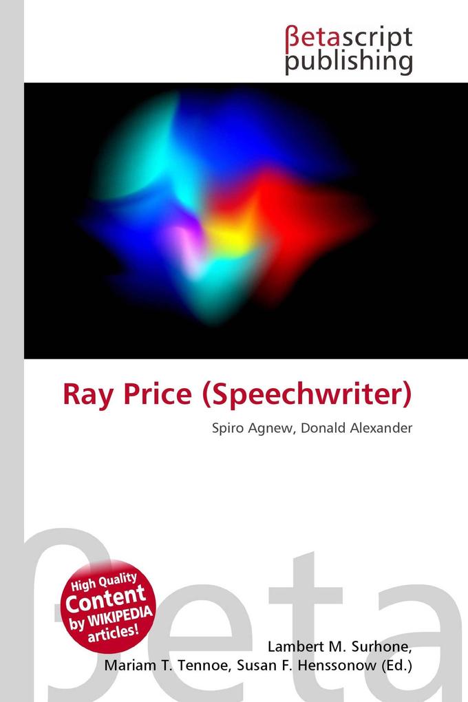 Ray Price (Speechwriter)