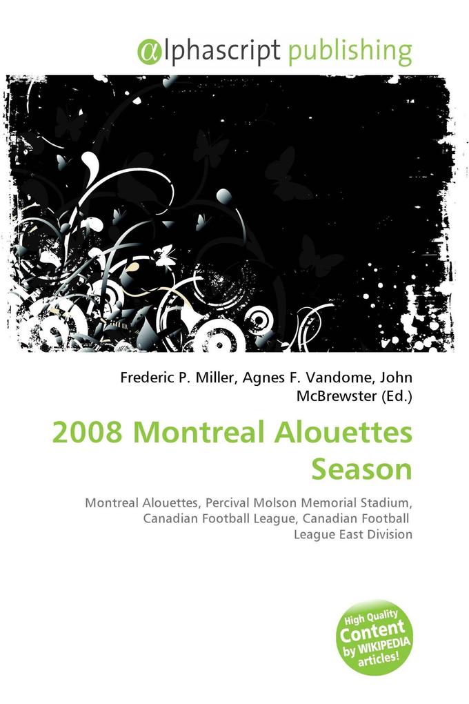 2008 Montreal Alouettes Season