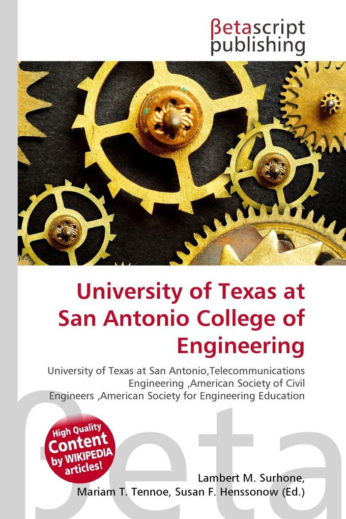 University of Texas at San Antonio College of Engineering