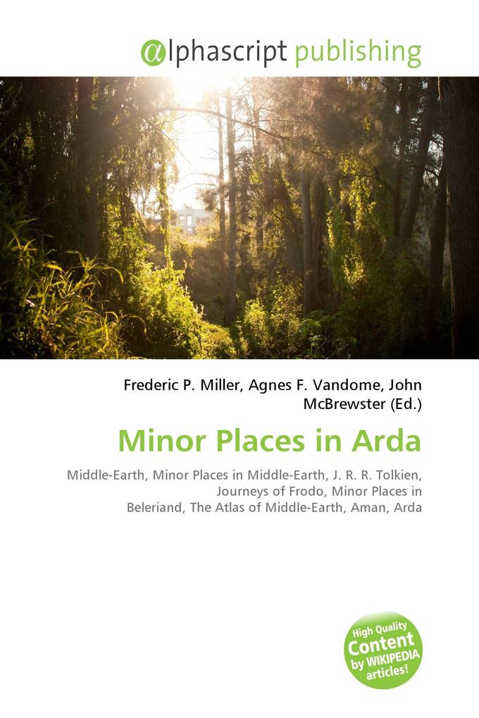 Minor Places in Arda