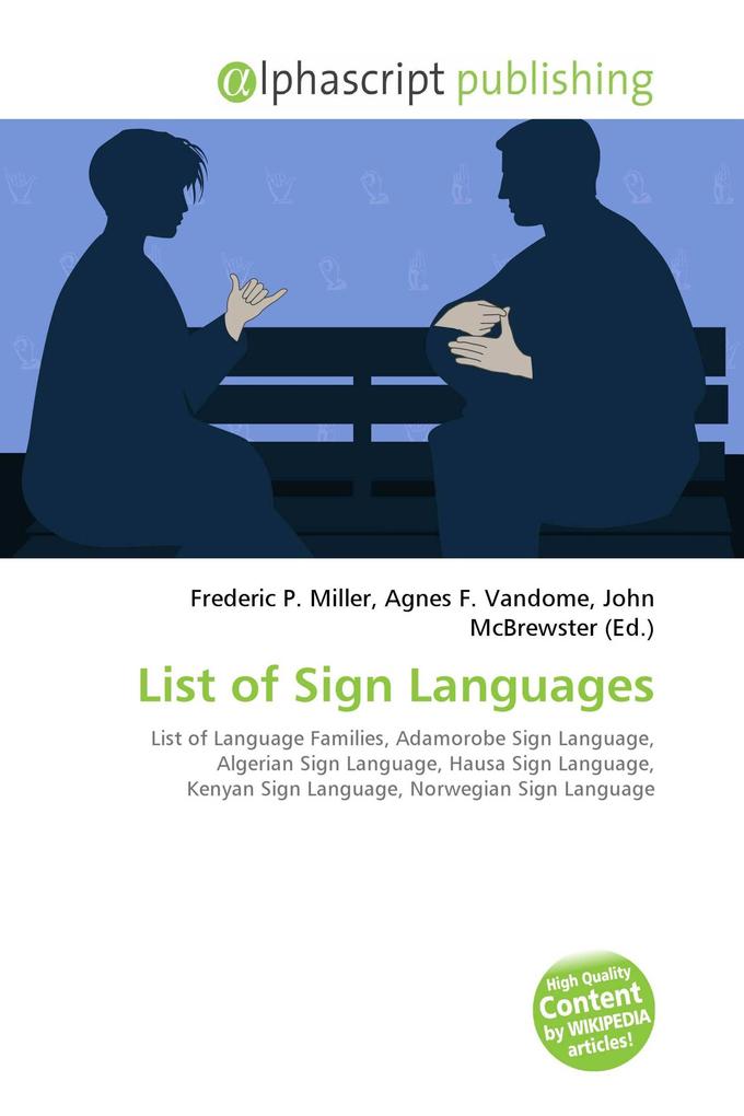 List of Sign Languages