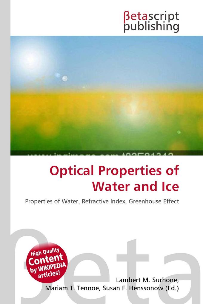 Optical Properties of Water and Ice
