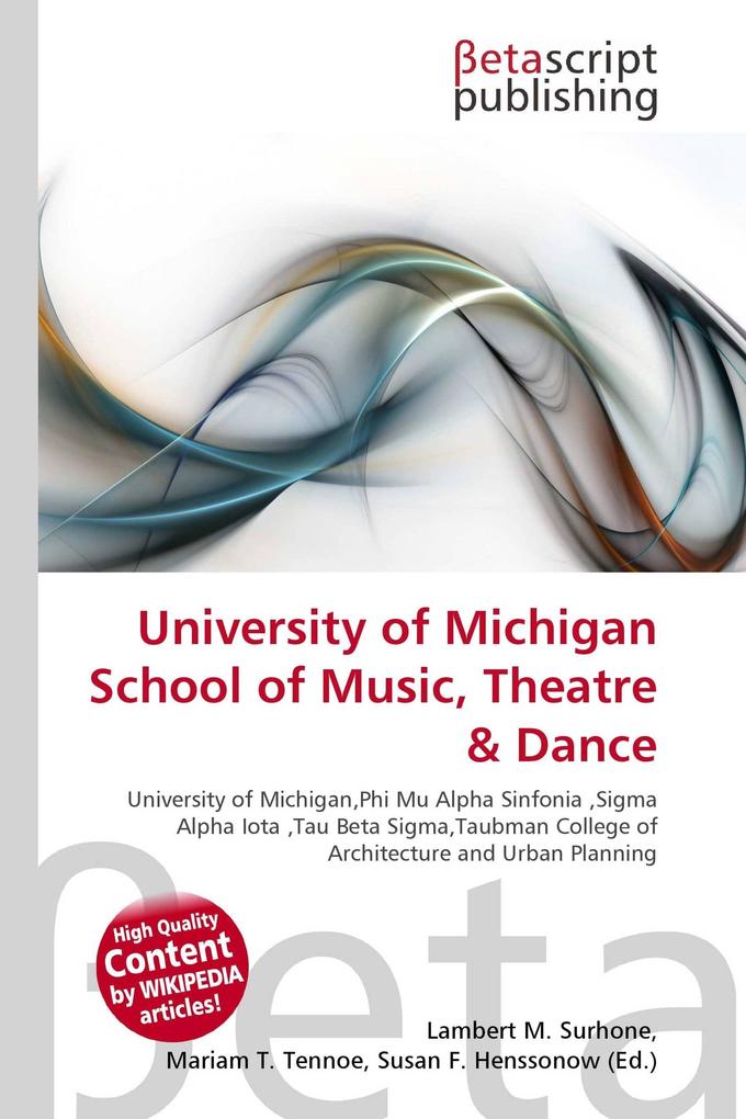 University of Michigan School of Music Theatre & Dance