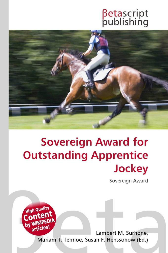 Sovereign Award for Outstanding Apprentice Jockey