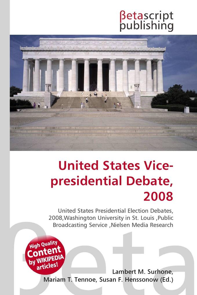 United States Vice-presidential Debate 2008