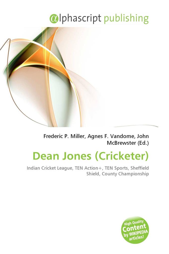 Dean Jones (Cricketer)