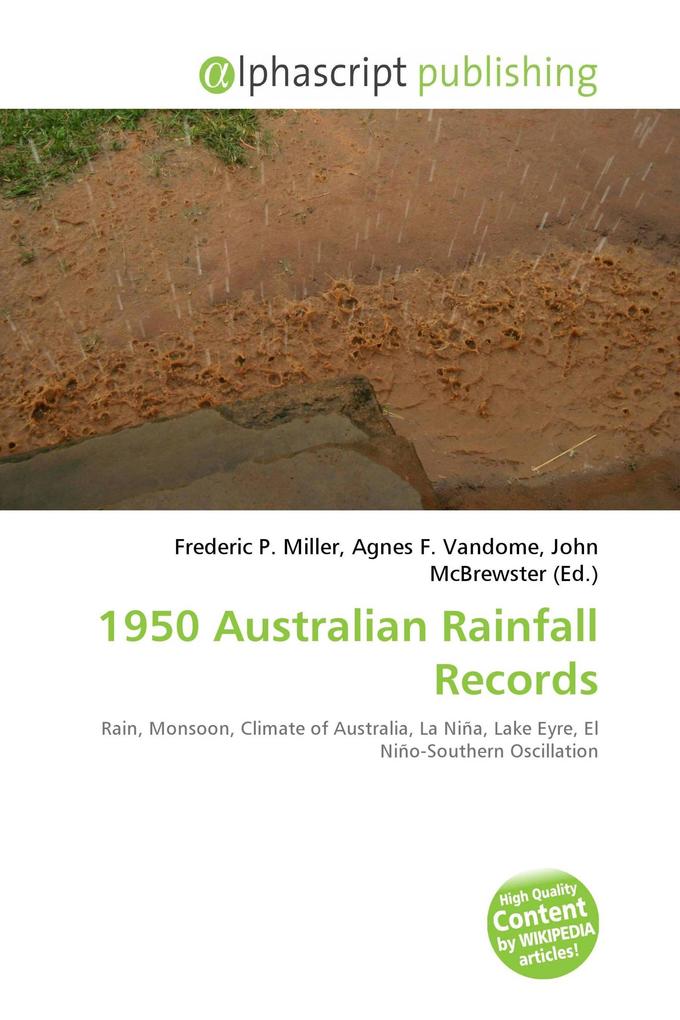 1950 Australian Rainfall Records