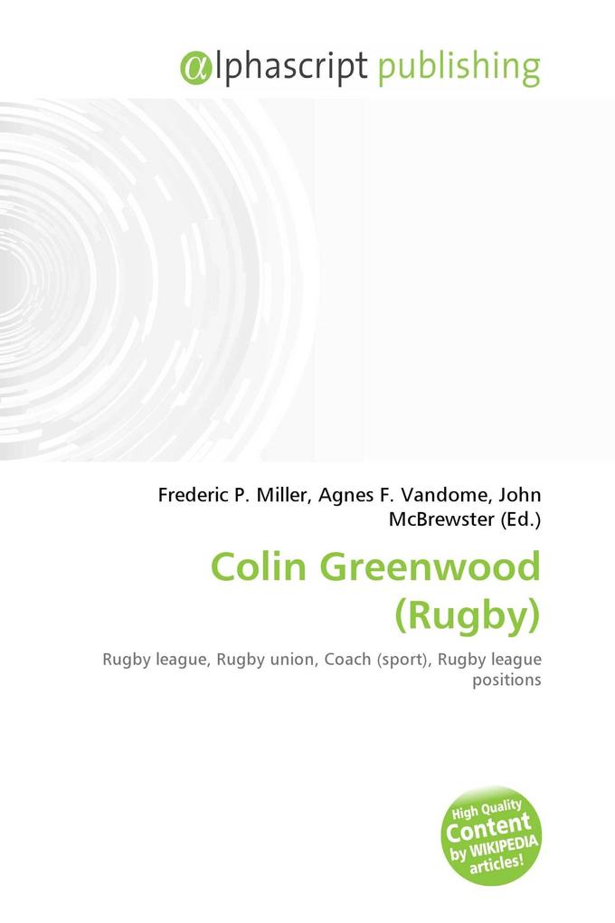 Colin Greenwood (Rugby)