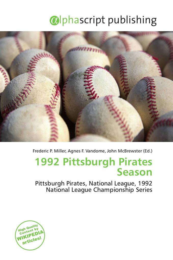 1992 Pittsburgh Pirates Season