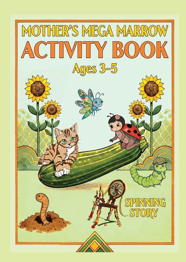 Mother's Mega Marrow Activity Book Ages 3-5