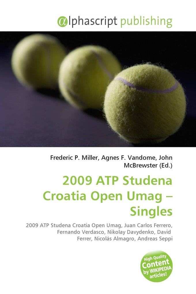 2009 ATP Studena Croatia Open Umag - Singles