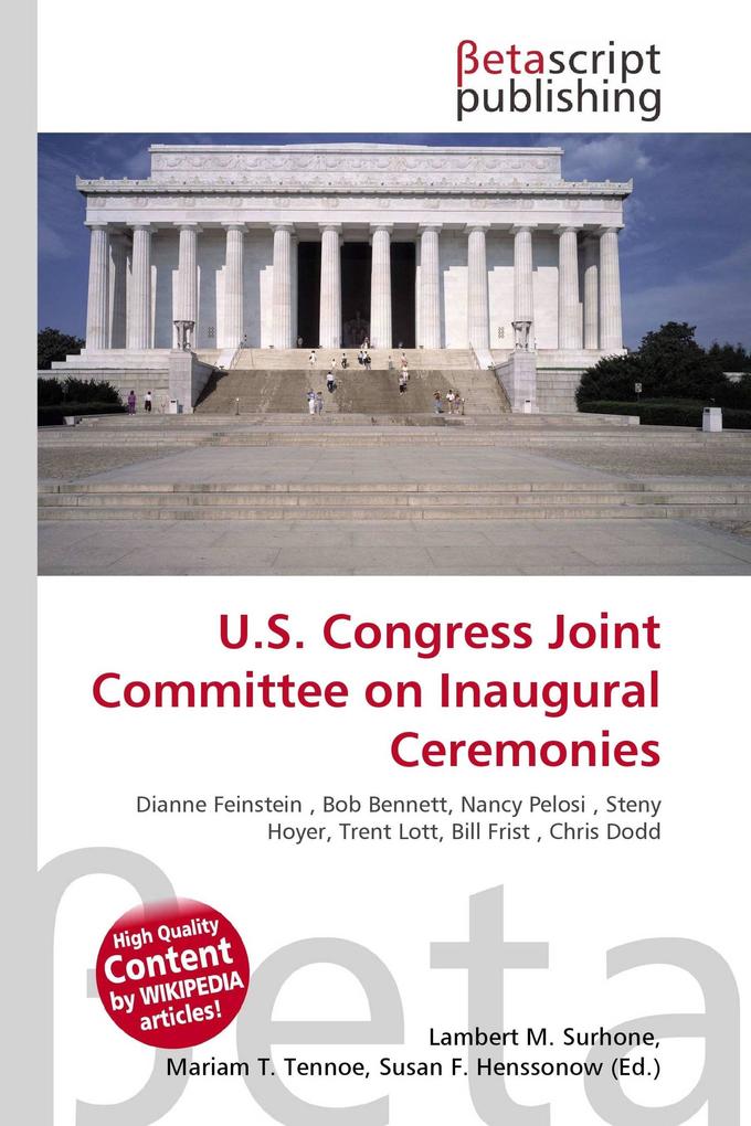 U.S. Congress Joint Committee on Inaugural Ceremonies