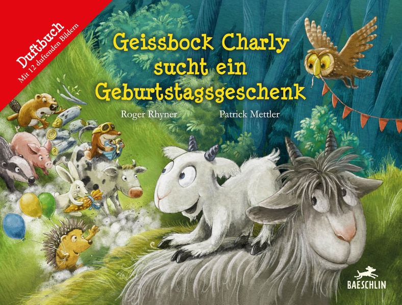 Geissbock Charly sucht ein Geburtstagsgeschenk