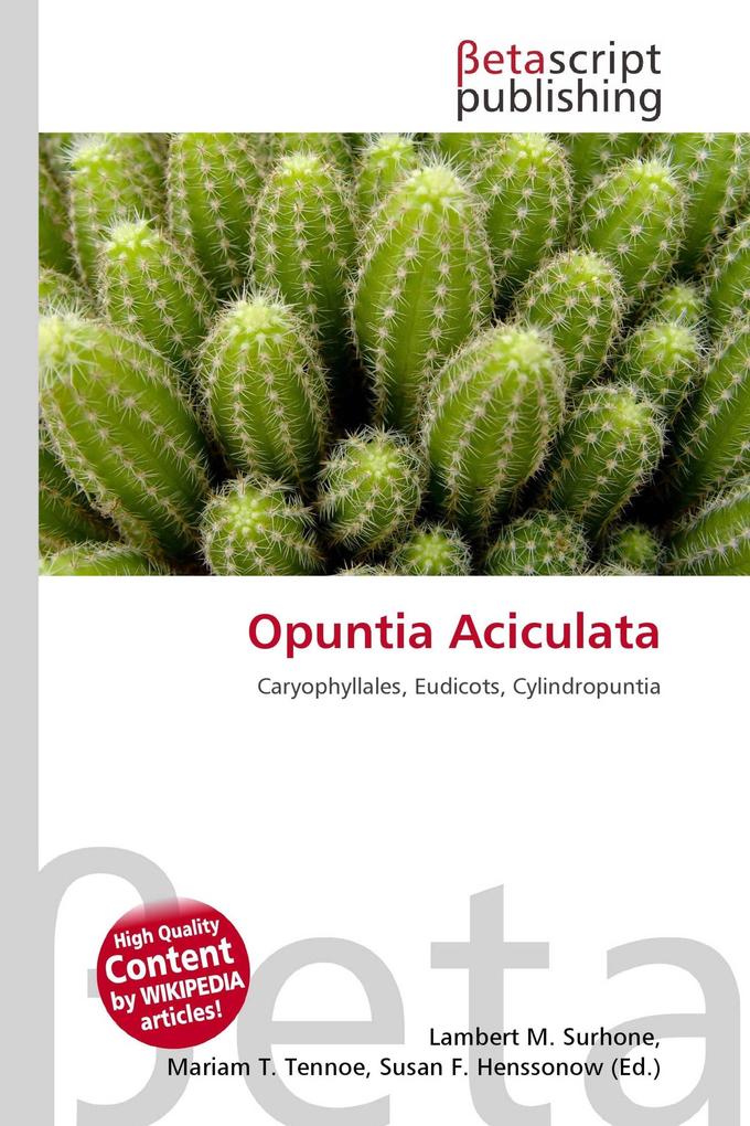 Opuntia Aciculata