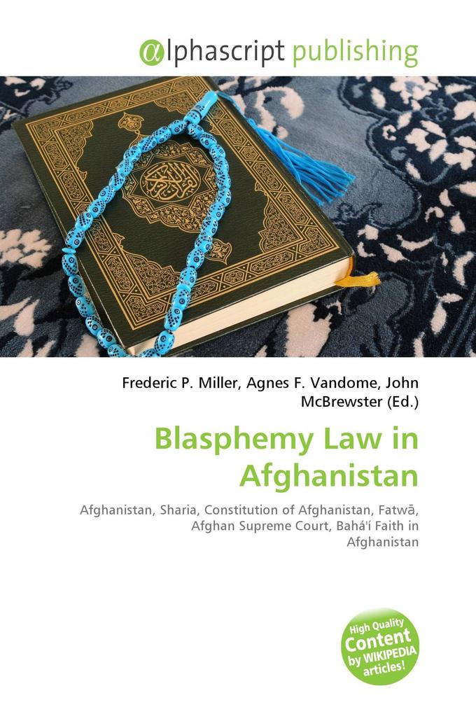 Blasphemy Law in Afghanistan