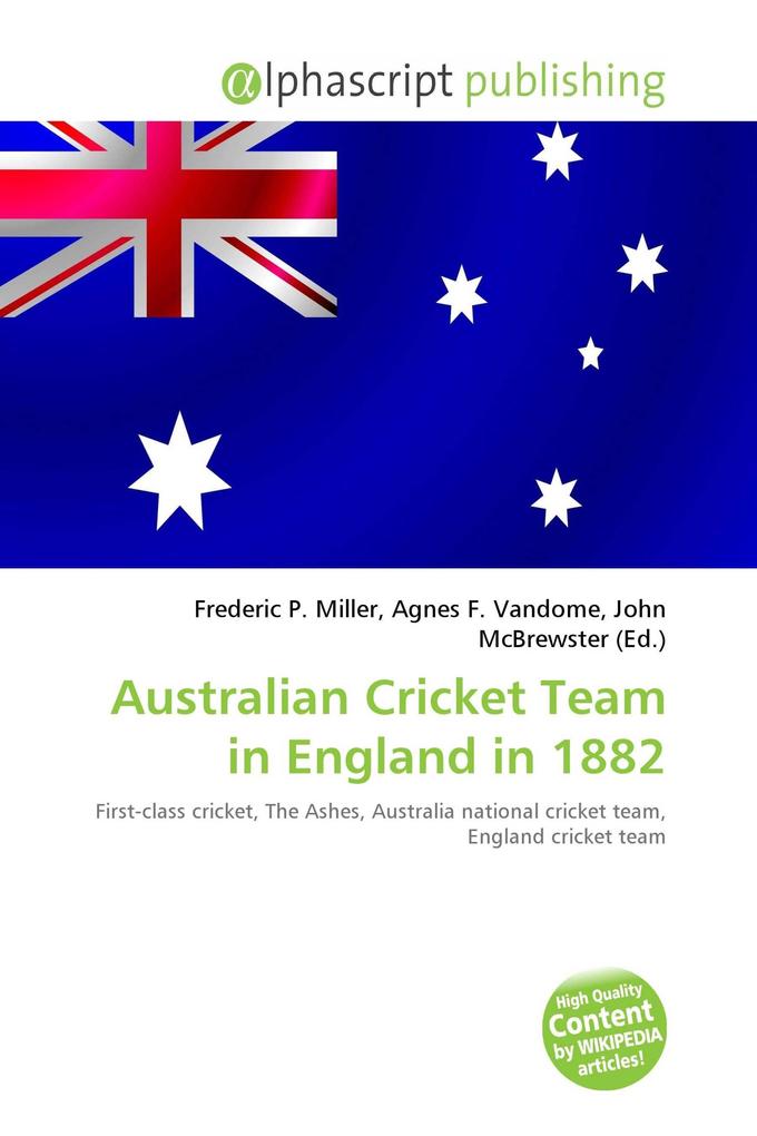 Australian Cricket Team in England in 1882