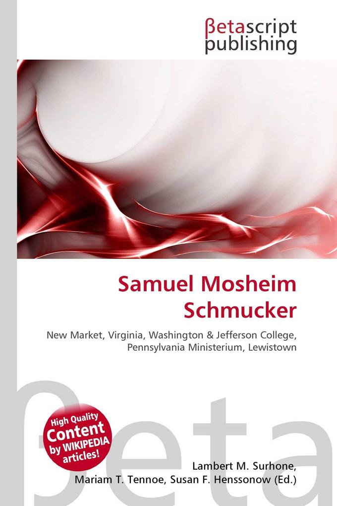 Samuel Mosheim Schmucker