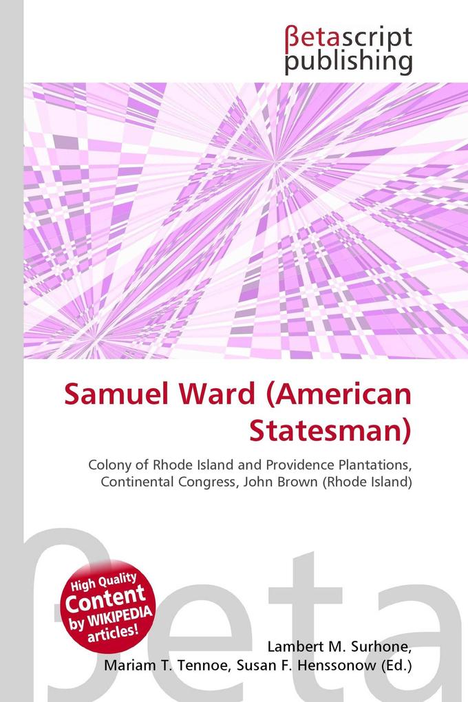 Samuel Ward (American Statesman)