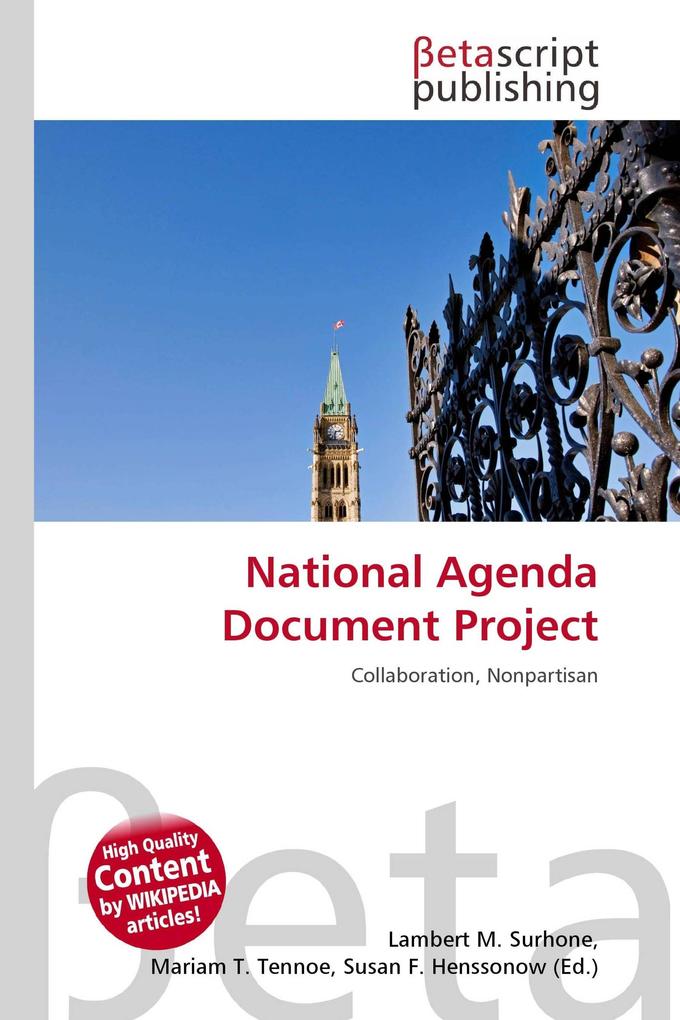 National Agenda Document Project